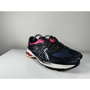 Asics Gel Kayano 26 Black Blue Coast Running Shoes Women SZ 11